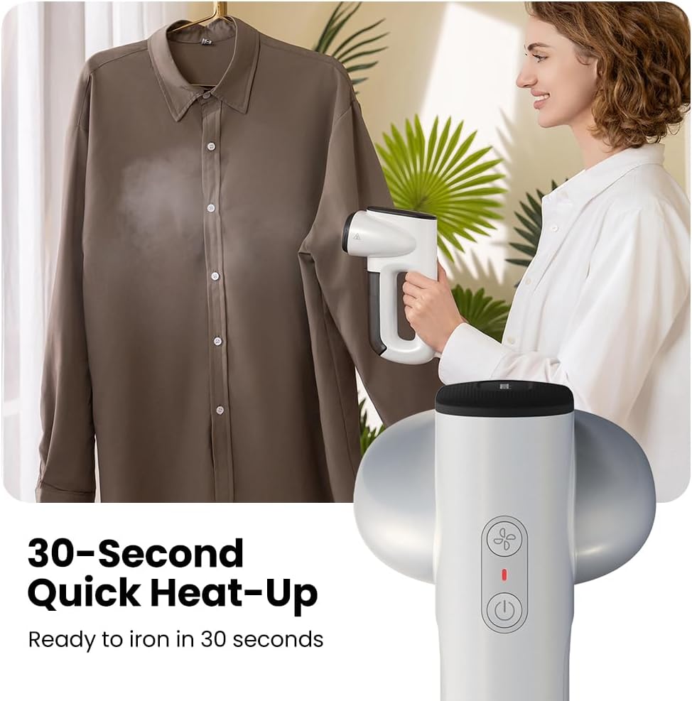 STEAMIFY™ Pro Steam Iron with Suction – No Creases in Seconds