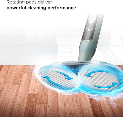Shark® Steam & Scrub Mop – All-in-One Steam Mop with LED Lights, XL Tank & 8 Cloths