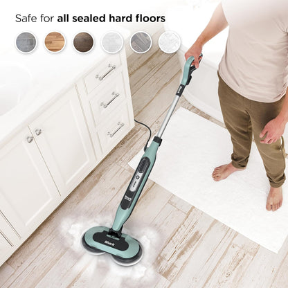 Shark® Steam & Scrub Mop – All-in-One Steam Mop with LED Lights, XL Tank & 8 Cloths